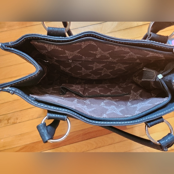 Black and turquoise purse - Picture 6 of 9